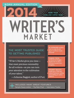 cover image of 2014 Writer's Market